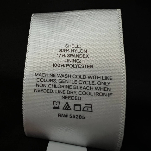 Express Super Soft Double Knit Black Double-Breasted Blazer - Picture 13 of 14